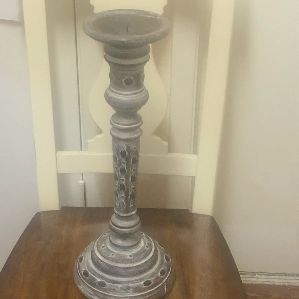 Rustic candle stick